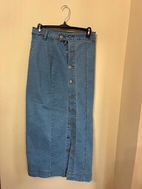 Blue Jean long skirt